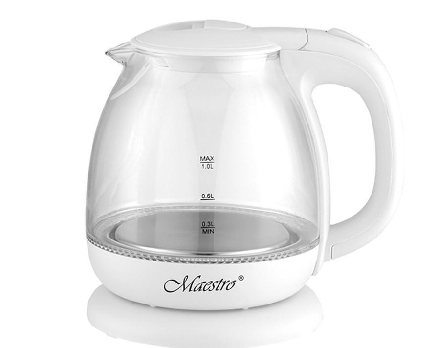 Чайник электрический 1л MR-055 White Maestro