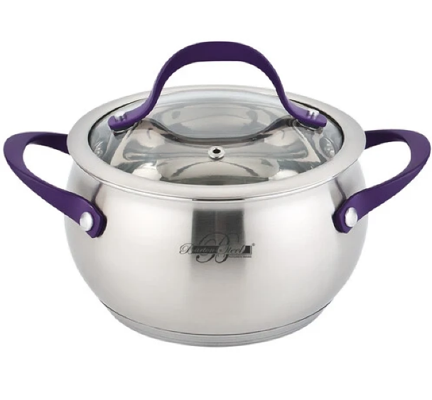 Кастрюля Barton Steel 1,8л. BS 2017-16 purple