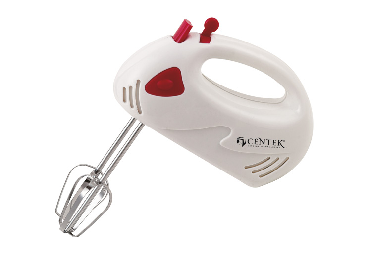 Миксер Centek CT-1112 (белый/красный)