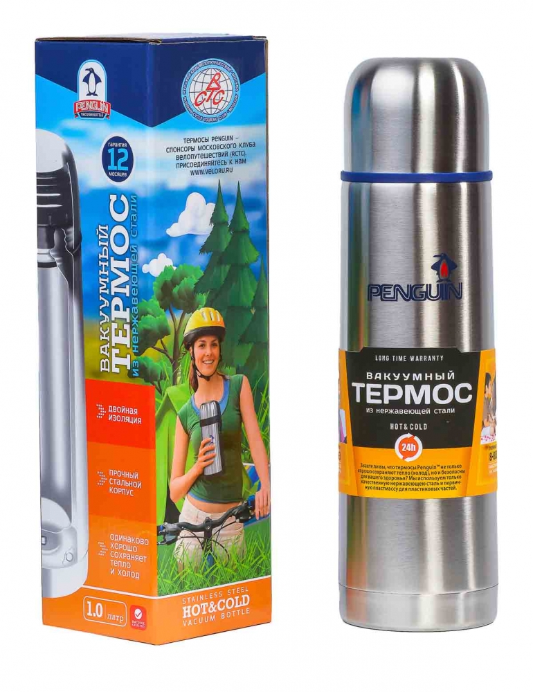 Термос Penguin BK-47 нерж.колба 0,75л