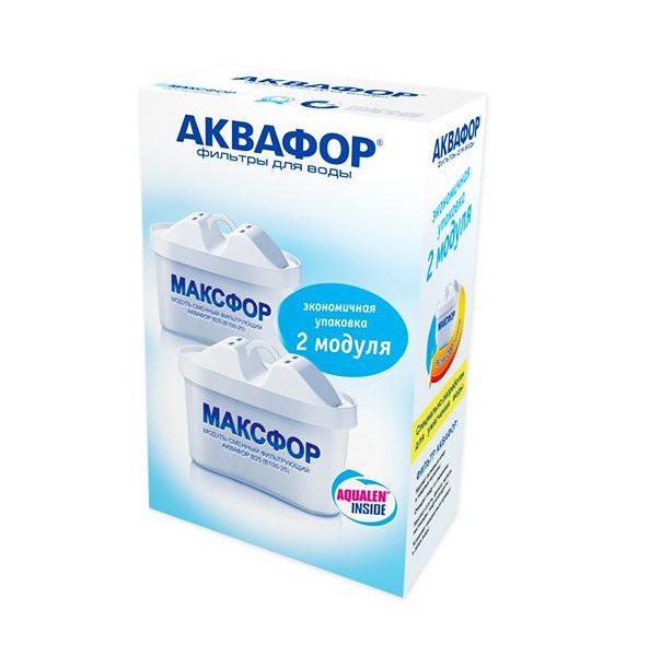 Сменный картридж В100-25 (Максфор) комплект 2шт. Аквафор