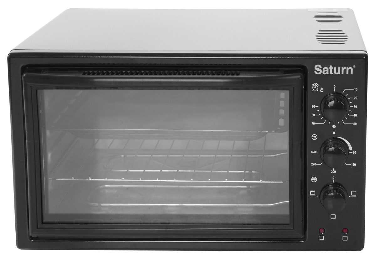Электропечь Saturn ST-EC3801 Black