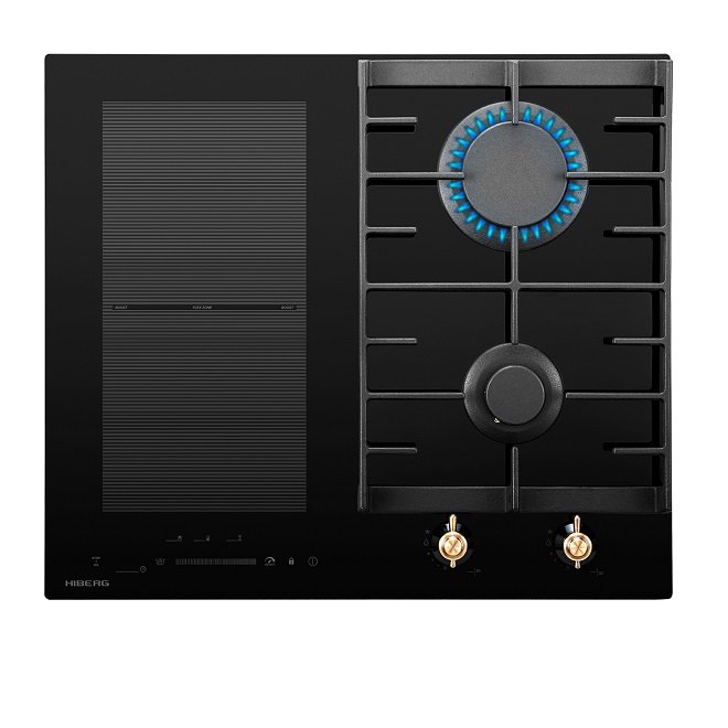 Встраиваемая поверхность комбинированная Hiberg i-VM 6021 B