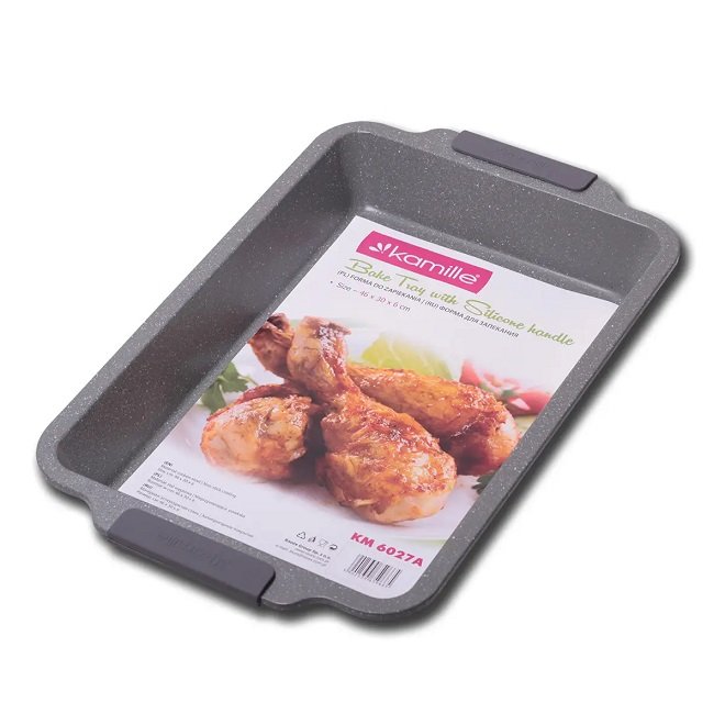Форма для выпечки Kamille KM-6027A (46х30х6 см.)