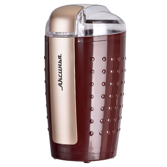 Кофемолка АКСИНЬЯ КС-602 коричневая
