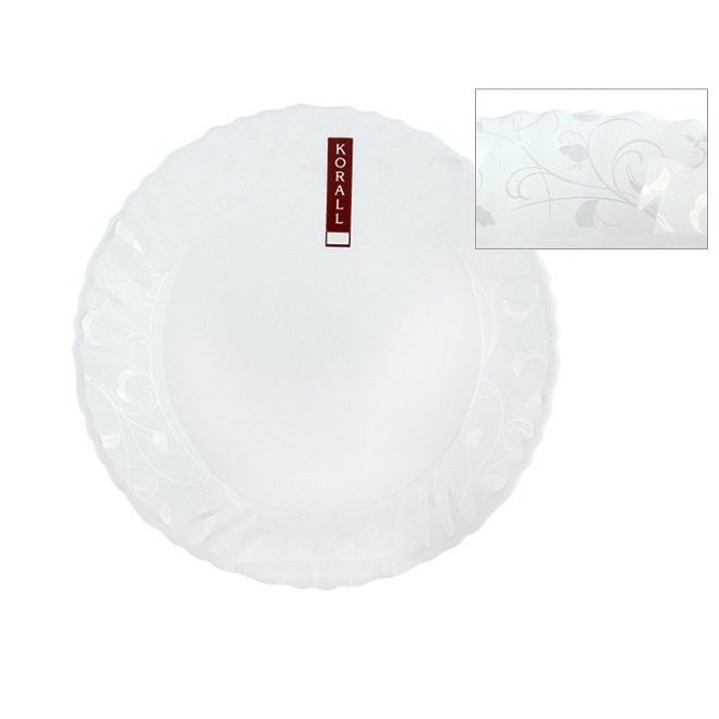 Тарелка Коралл Арабеска LHP95-502 плоская 24см