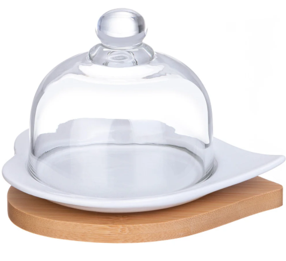 Лимонница Lefard Native 12,5*10,5*8,5 См С Крышкой На Дерев. Подставке 587-185