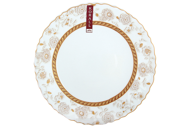 Тарелка обеденная 24см КОРАЛЛ Корица LHP95-160203
