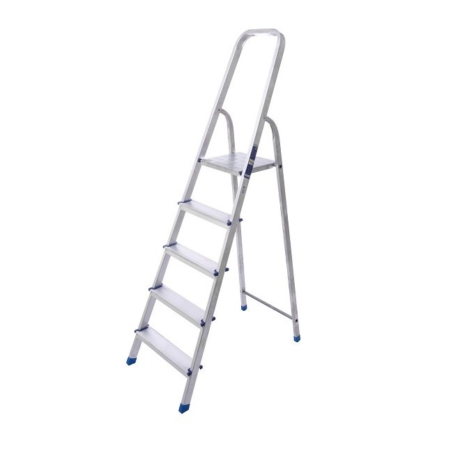 Стремянка Stairs OS05 5 ступеней оцинкованная