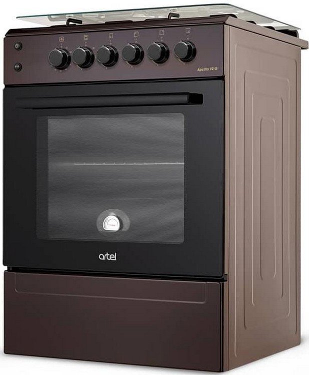 Плита газовая Artel Apetito 02-G brown