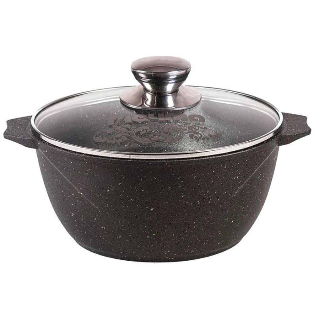 Кастрюля Мечта гранит black 43802И 3,0л.