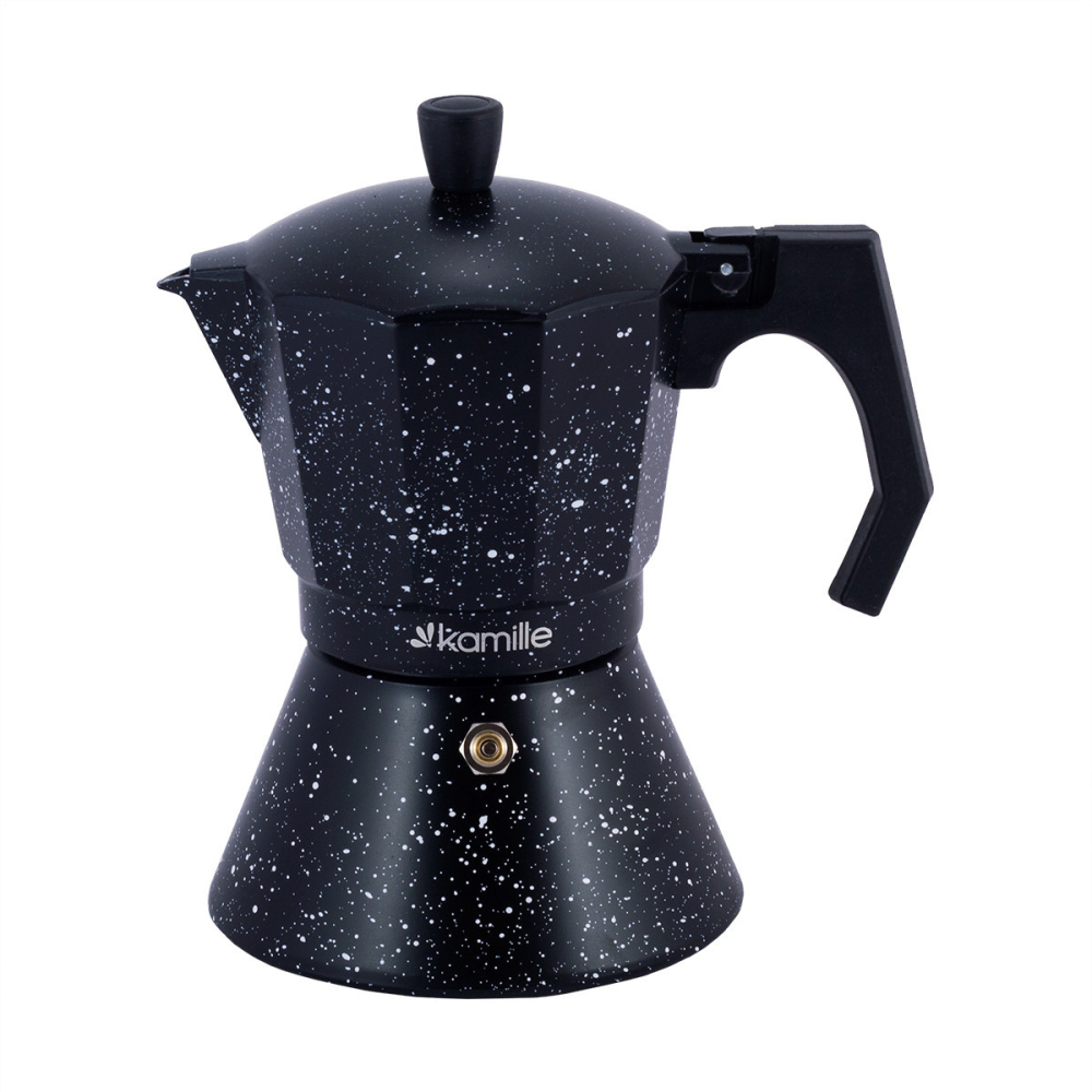 Гейзерная кофеварка Kamille KM-2512MR