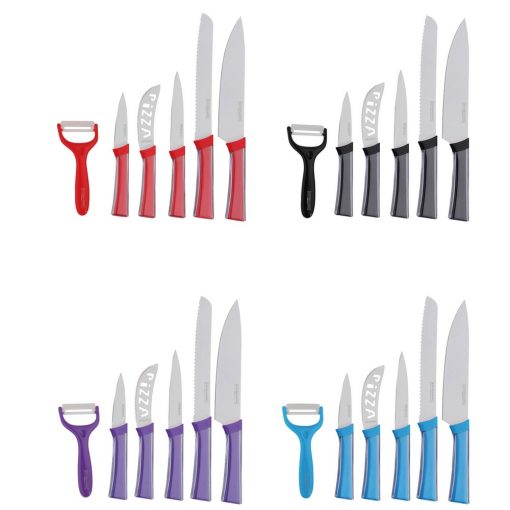 Набор ножей "MercuryHaus Kitchen King" 6пр. KK25-6W