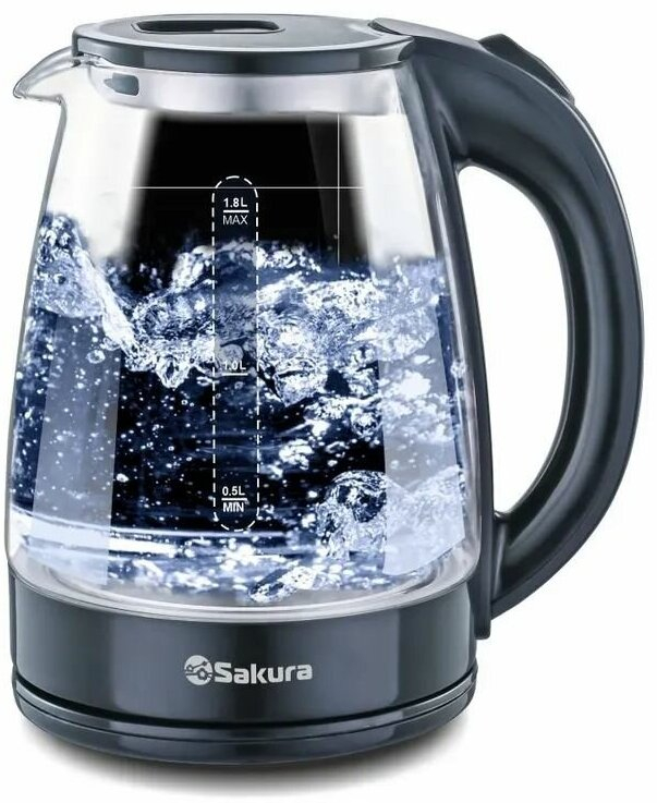 Электрочайник Sakura SA-2734BK 1,8л