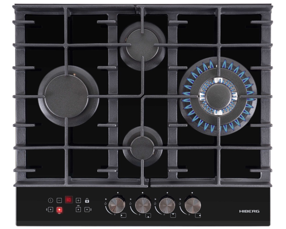 Встраиваемая поверхность газовая Hiberg VM 6145 B