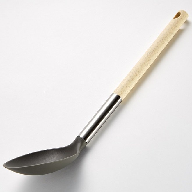 Ложка поварская Webber BE-1598Y Ecoline vanilla бежевая