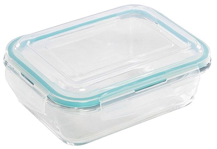 Стеклянный контейнер с крышкой 1 л Diafano Mallony прямоугольный 005472