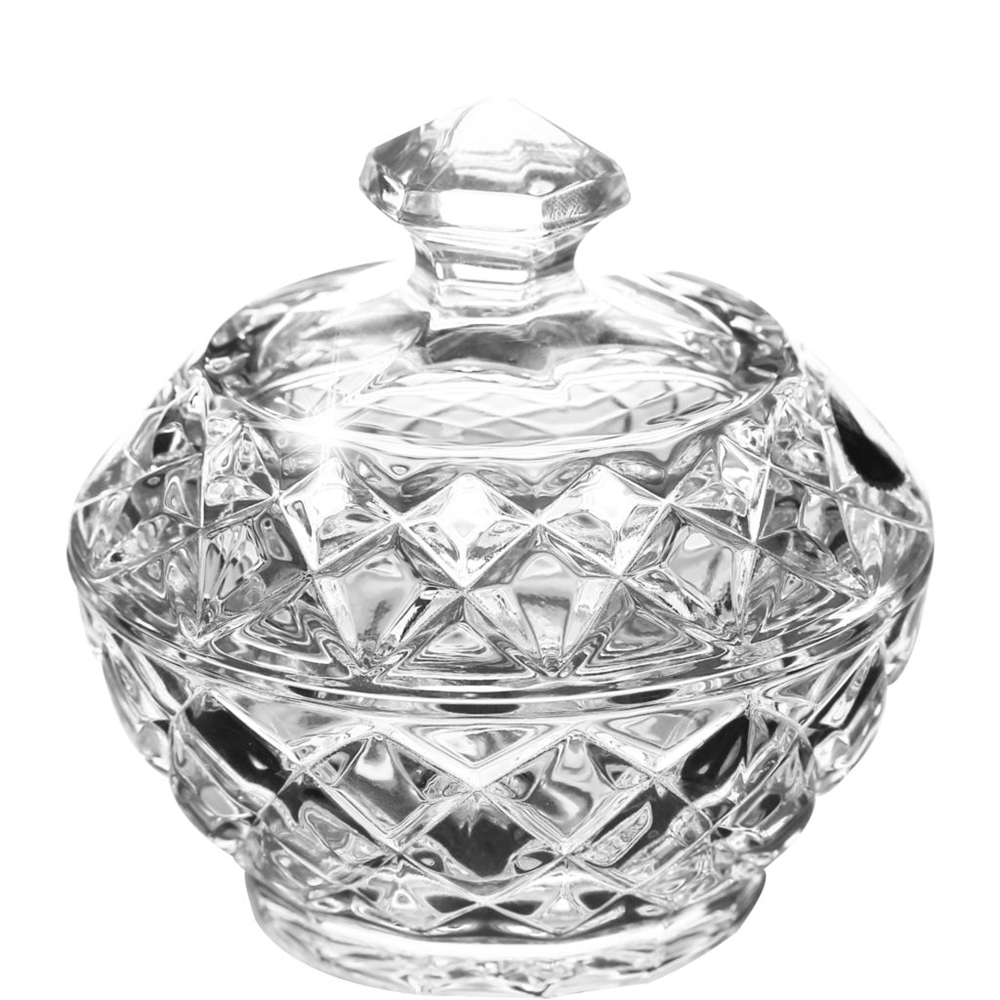 Доза для сахара Diamond, 9.6 см 990/53400/1/14100/096-109 Crystal Bohemia