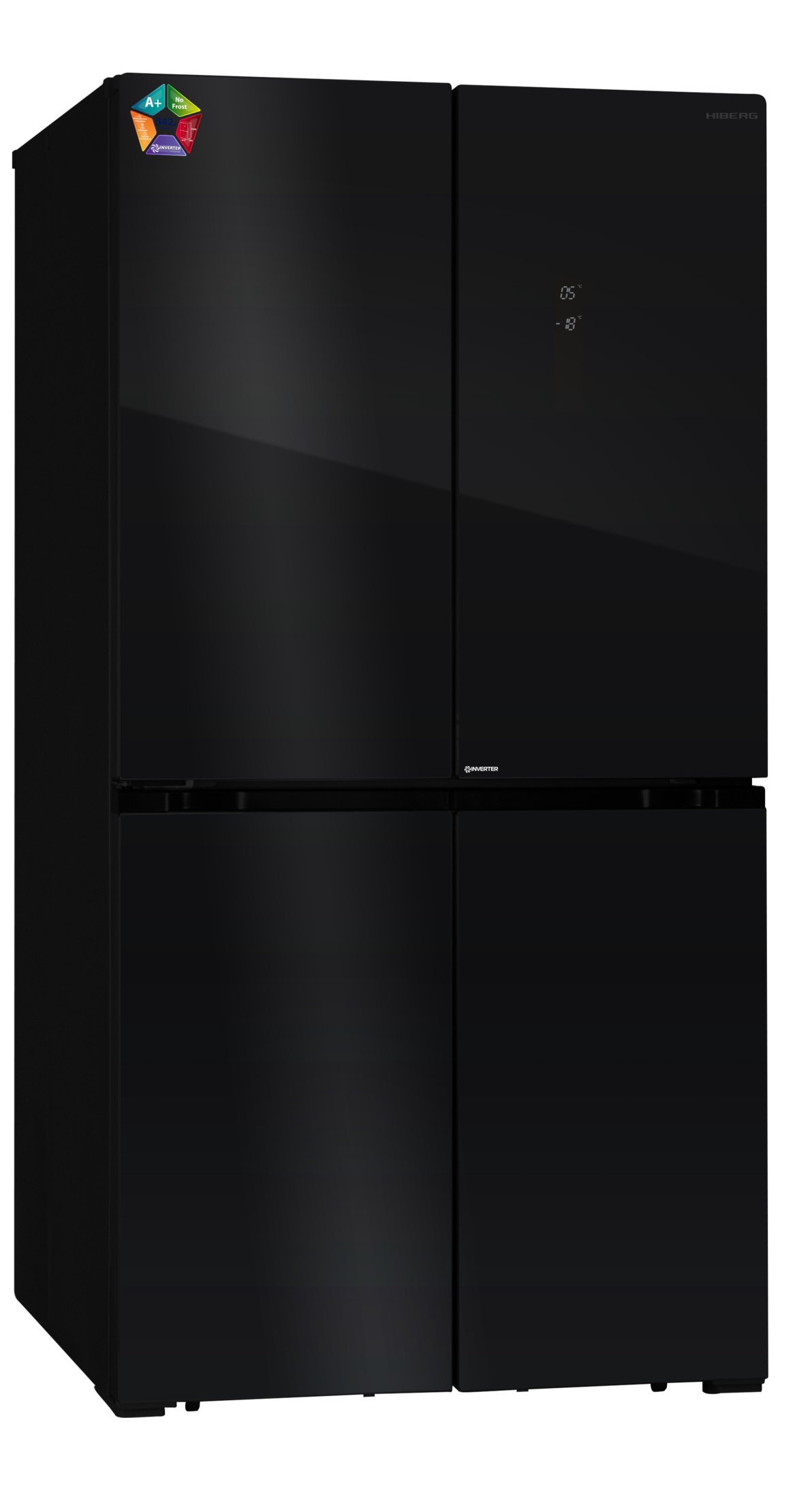 Холодильник Hiberg RFQ-550DX NFGB