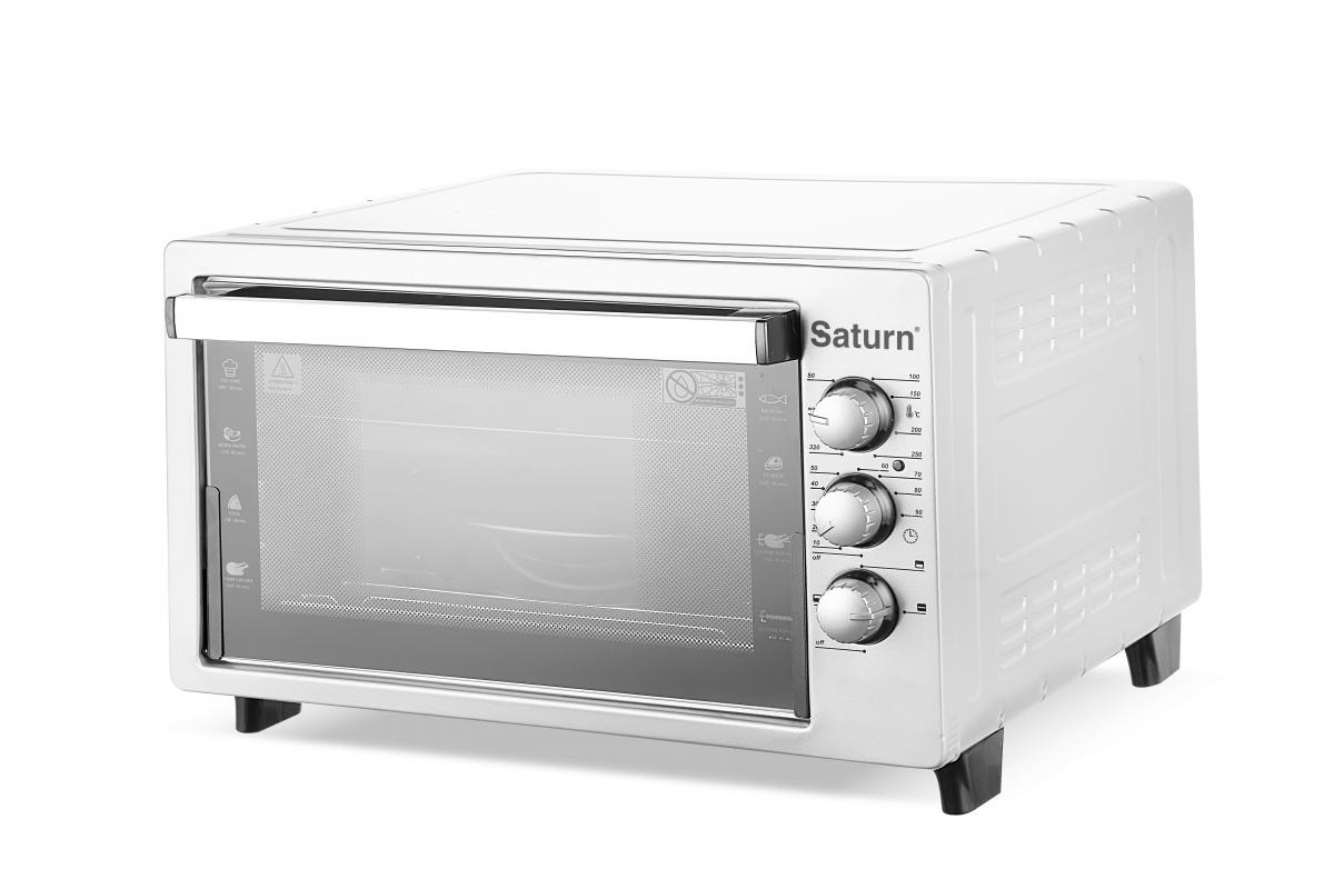 Электропечь Saturn ST-EC1089 White