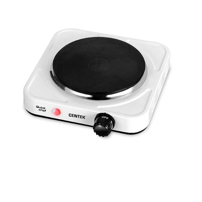 Плитка электрическая Centek CT-1506 (белый)