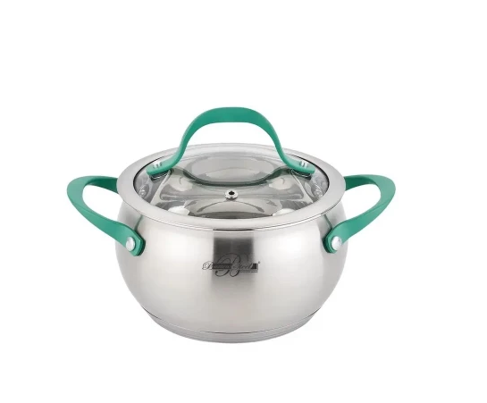 Кастрюля "Barton Steel" BS 2017-16 1,8л.green