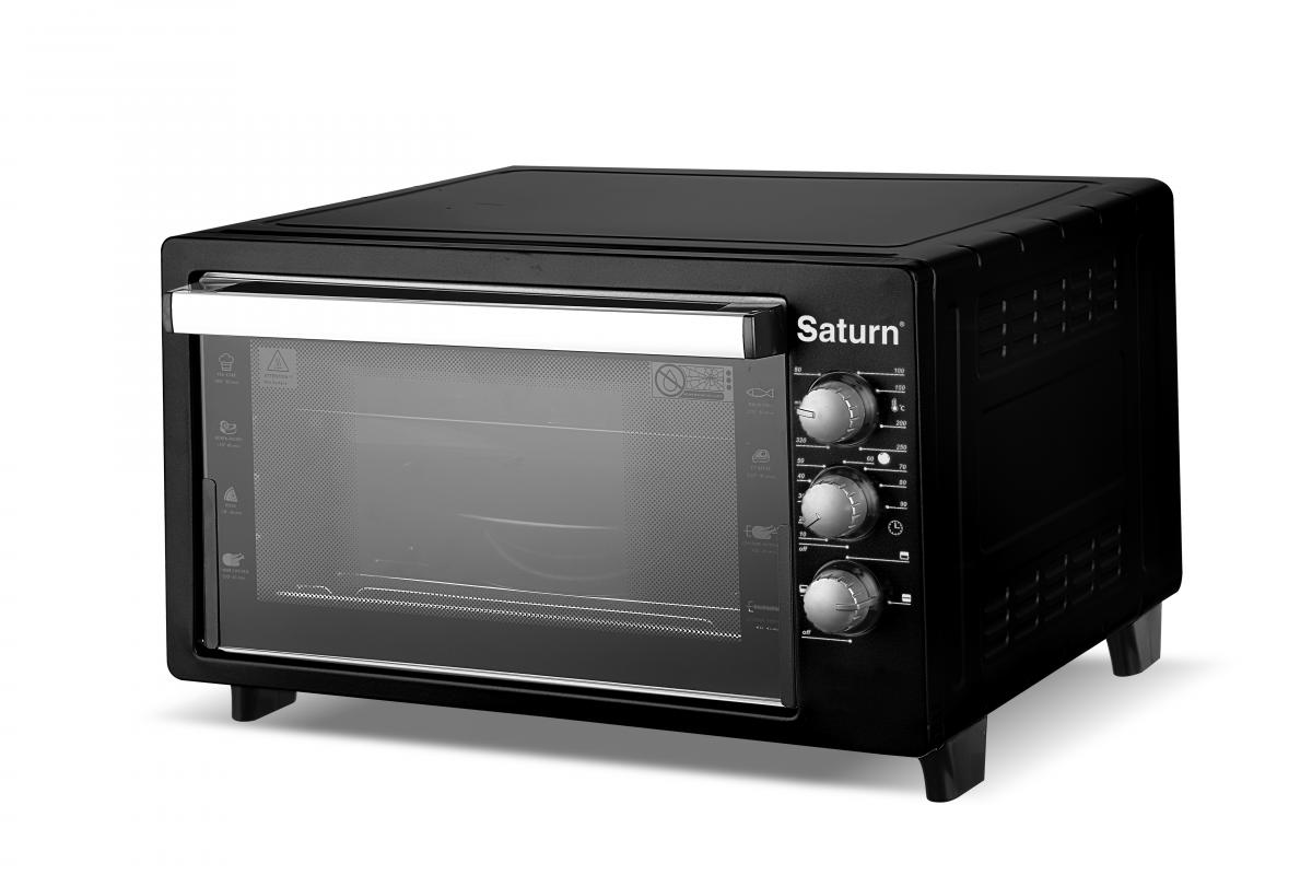Электропечь SATURN ST-EC1090 Black
