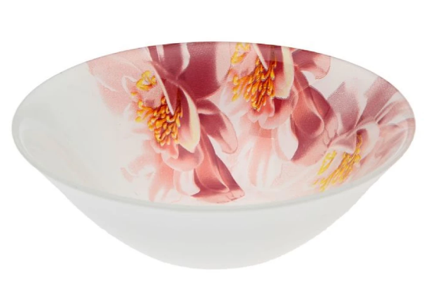 Салатник 23 см. PASABAHCE WATER LILY 10415SLBD23