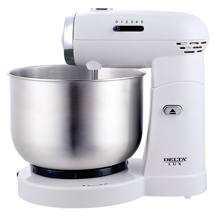 Миксер планетарный DELTA LUX DL-5074C белый