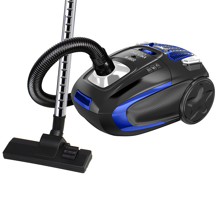 Пылесос DELTA LUX DL-0848 черный с синим