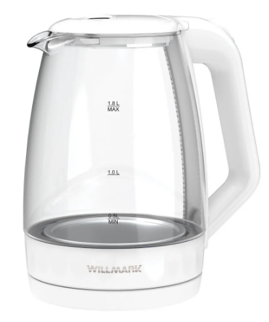 Чайник электрический WILLMARK WEK-1823G Белый