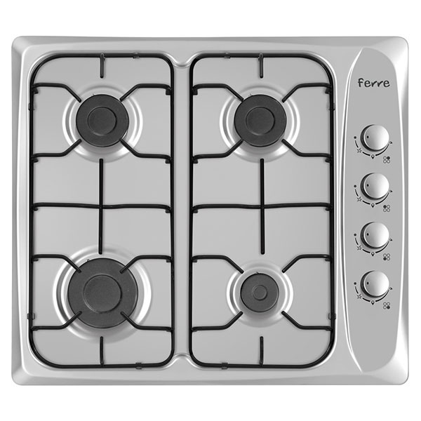 Встраиваемая поверхность газовая Ferre PG-M6040 IX газовая