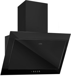 Вытяжка Elikor Коралл 60П-430-К3Д черный/черное стекло