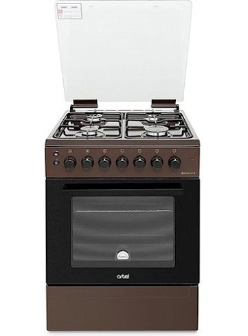 Плита комбинированная Artel Apetito 01-E brown