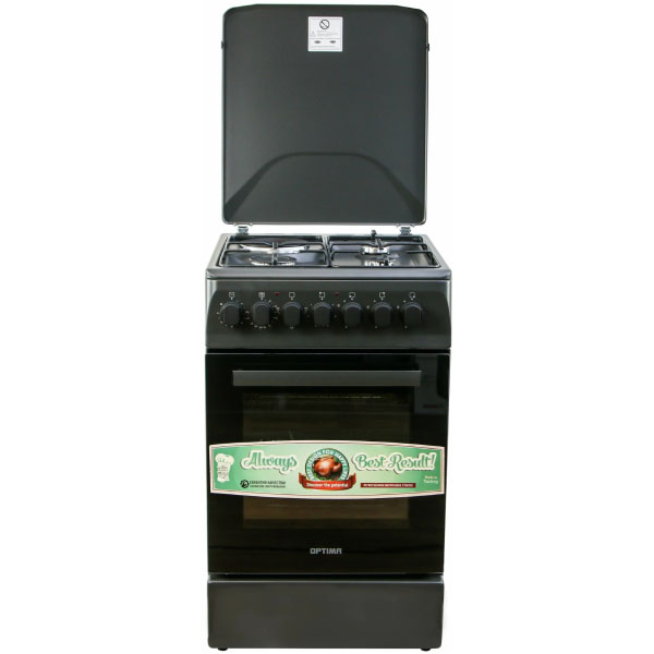Плита комбинированная WILLMARK CS-5634 чёрный матовый
