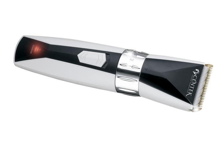 Машинка для стрижки Centek CT-2117 черный/белый