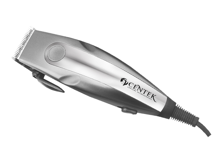 Машинка для стрижки Centek CT-2109 (серый/хром)