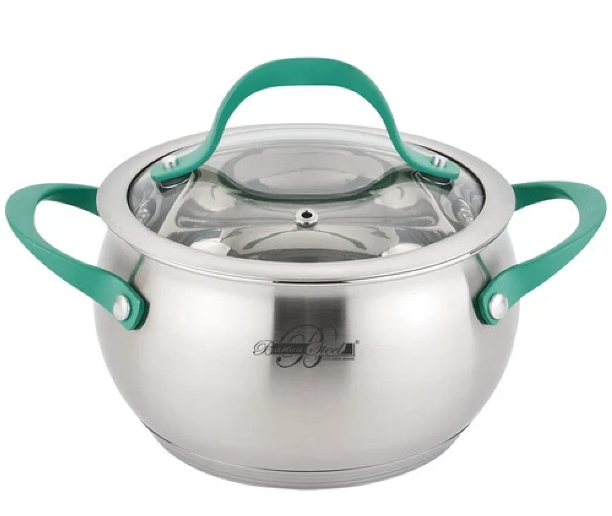 Кастрюля Barton Steel 2,5л. BS 2017-18 green