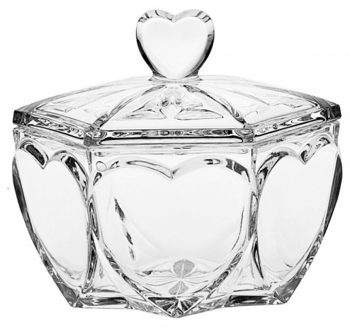 Crystalite Bohemia конфетница 57400/57000/130 2 шт, хрусталь