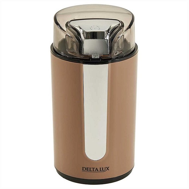 Кофемолка Delta LUX DE-2202 бежевая