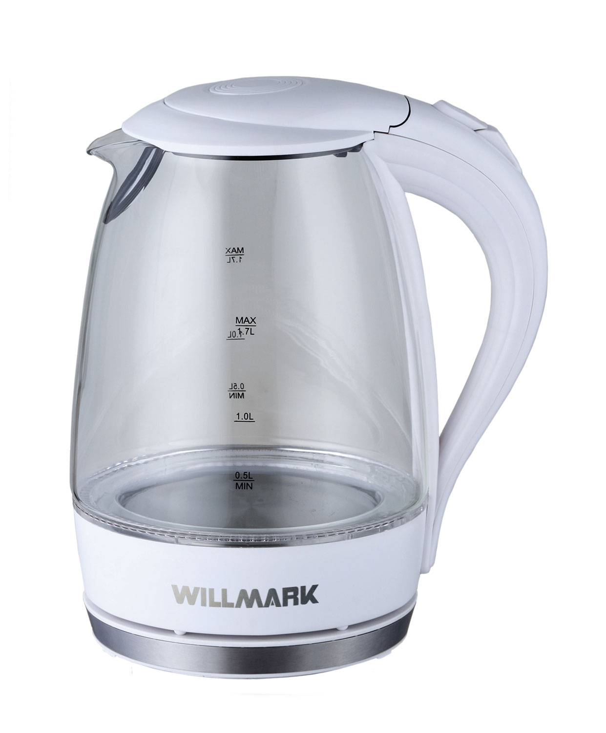 Электрочайник Willmark WEK-1708G белый
