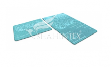 Набор ковриков для ванной 60*100+60*50см Vintage 4632 Мятный 72 Shahintex