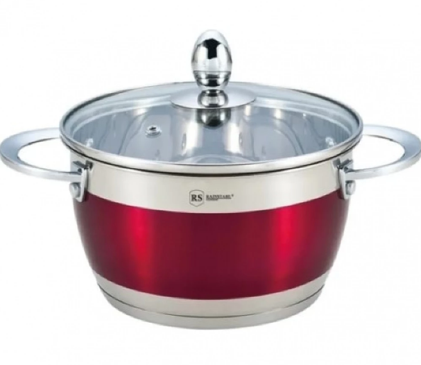 Кастрюля "Rainstahl" RS\CS 1818-26 7,1л.Red