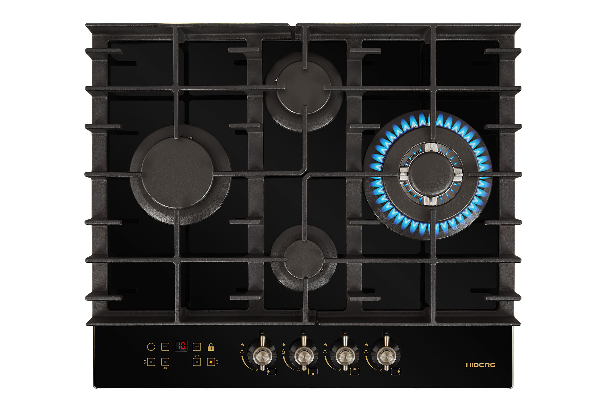 Встраиваемая поверхность газовая Hiberg VM 6145 RB