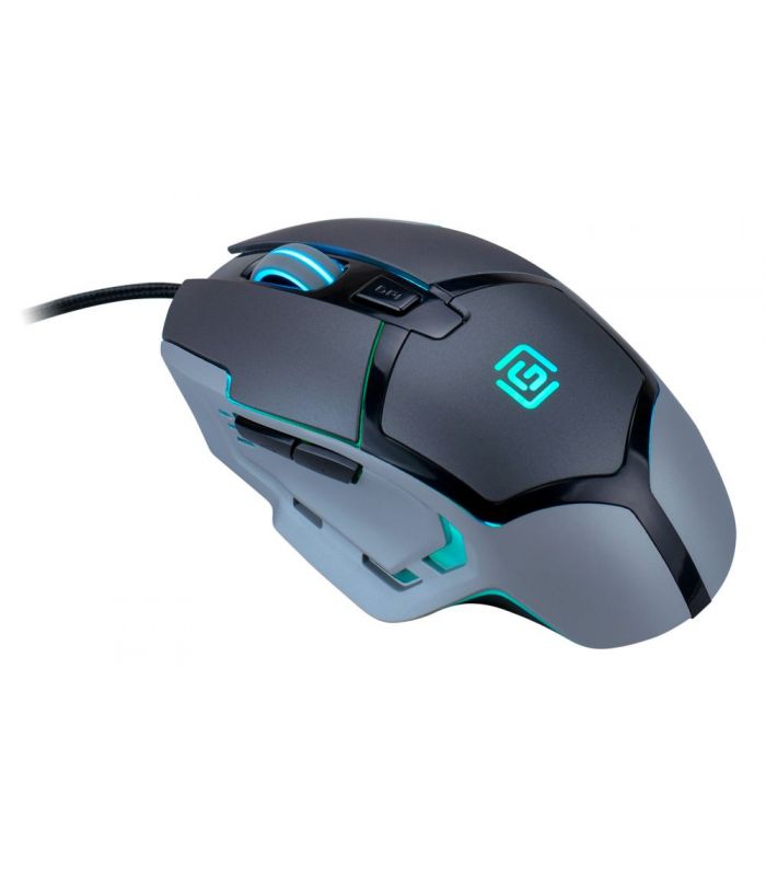 Oklick 915G HELLWISH V2 черный/серебристый оптическая (2400dpi) USB игровая (6but)