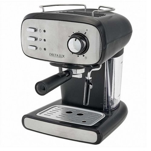 Кофеварка Delta LUX DE-2004 черная