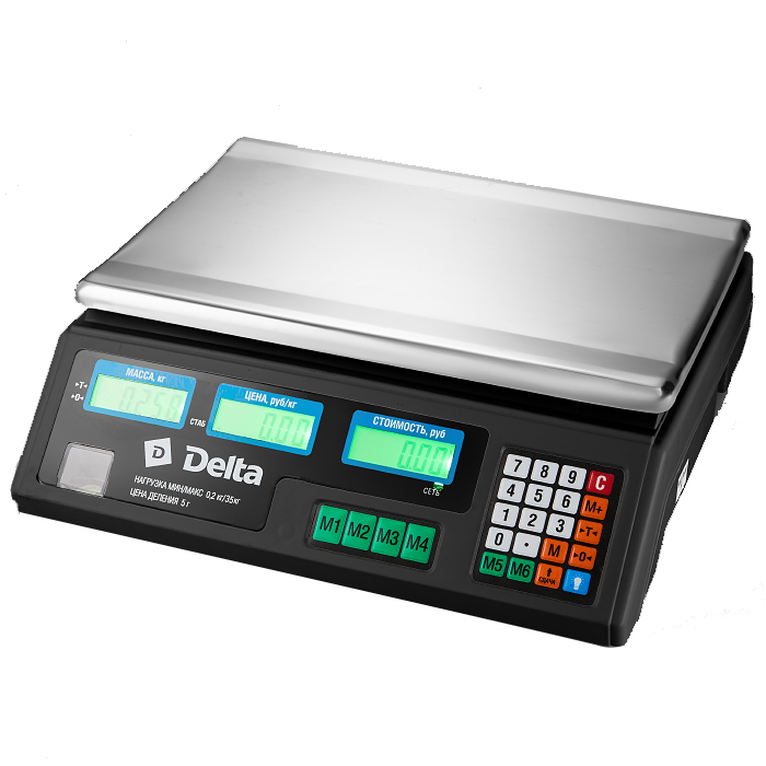 Торговые весы Delta ТВН-35