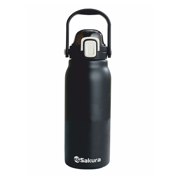 Термобутылка 1,3л. Sakura TM-02-1300BK