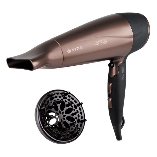 Фен VITEK VT-2238 Brown