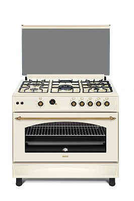 Плита газовая AVEX FG902YR бежевая
